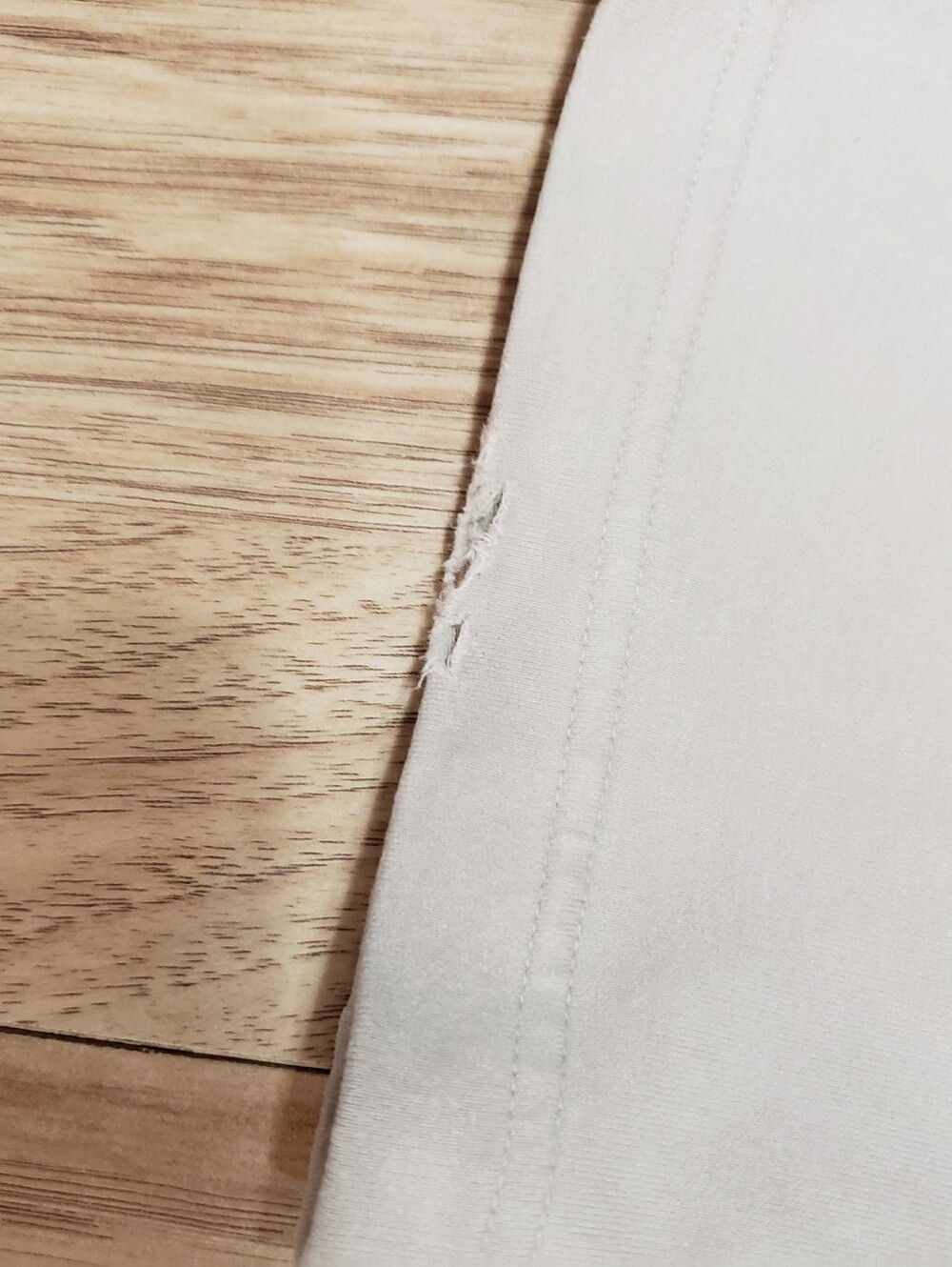 alo Yoga Double Take Straight Pant Mens Large Beige Relaxed Oat Milk Color - Picture 4 of 7